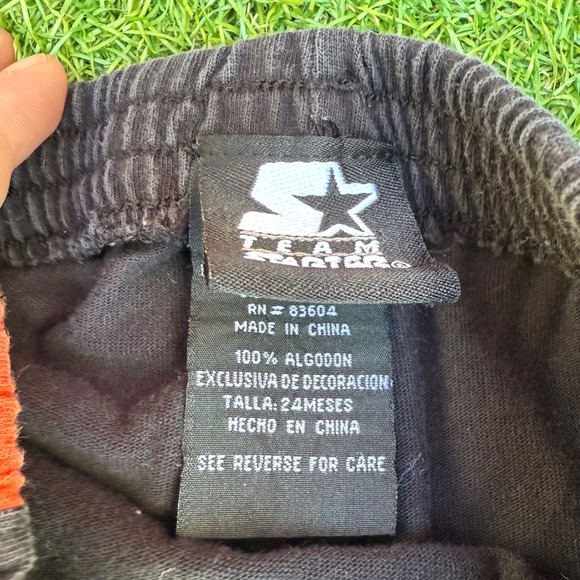 Vtg Starter Oklahoma State Cowboys Jogger Pants Orange Trim‎ Toddler 24 Months - Picture 4 of 6